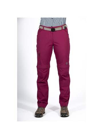 Maul Sport Zip-Off Outdoorhose Hamilton XT in Bordeaux