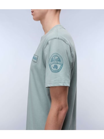 Napapijri T-Shirt "S-Amundsen 1" in Grün