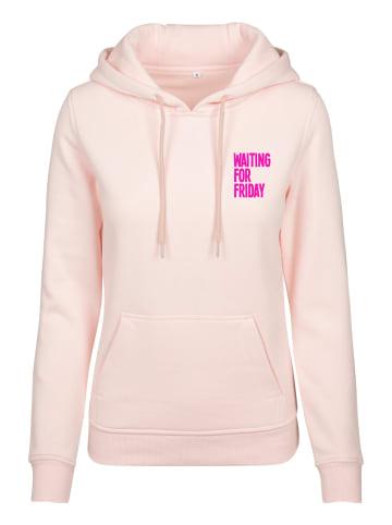 Mister Tee Mister Tee Damen Ladies Waiting For Friday Hoody in pink