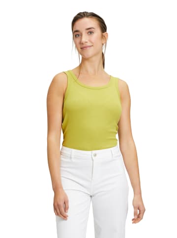 CARTOON Basic-Top mit Rundhalsausschnitt in Moss