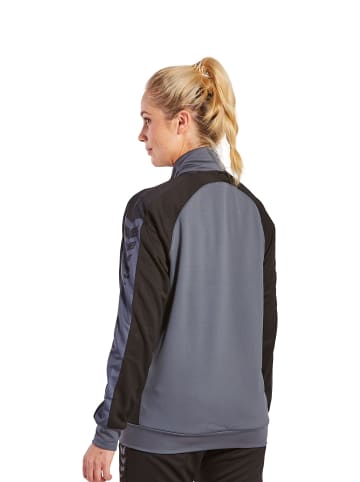 erima Unisex Erwachsene Six Wings Worker Jacke, Trainingsjacke in slate grey/schwarz