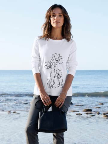 WITT WEIDEN Rundhals-Shirt in ecru