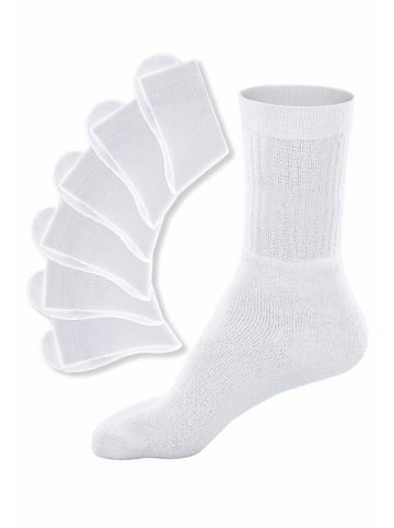 GO IN Go in Sportsocken (6 Paar) in weiß