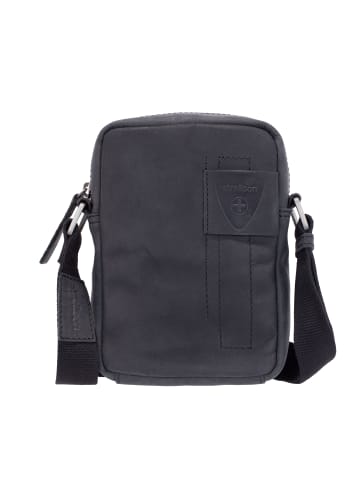 Strellson Schultertasche 'Richmond Clint in Schwarz 13,00 x 18,00 x 5,00 cm'