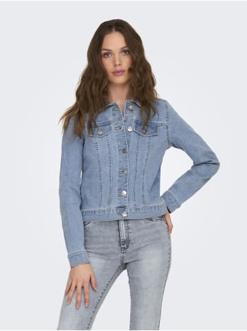 ONLY Jeansjacke in Light Blue Denim