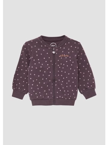 s.Oliver Sweatshirt Jacke in 49A2_lila