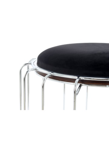 Kayoom Sitzkissen Pouf Comfortable in schwarz - silber