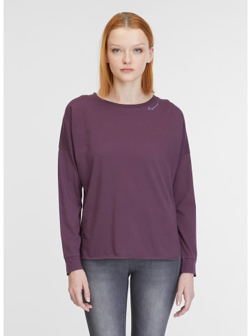 ragwear Langarmshirt in 2030 Plum
