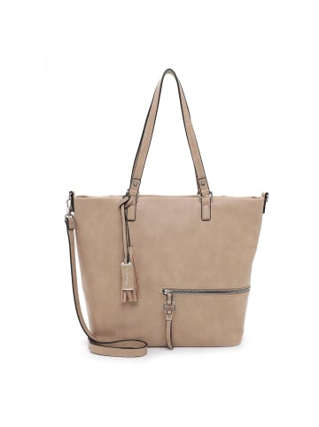 Tamaris Nele Shopper Tasche 42 cm in taupe