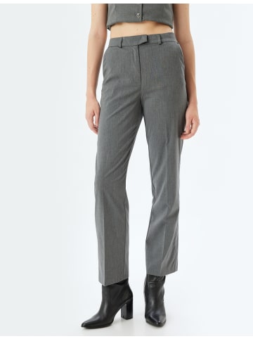 KOTON Hose in Anthrazit Melange