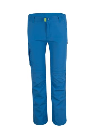 Trollkids Zip-Off Hose "Oppland Slim Fit" in Mittelblau