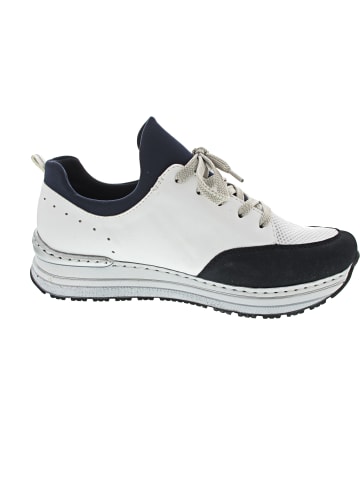 rieker sportlicher Schnürer Weiß