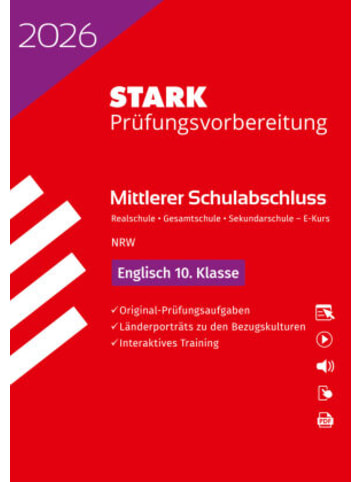 Stark Buch - STARK Englisch E-Kurs - Mittlerer Schulabschluss (MSA) 2026 NRW - Pr&uum