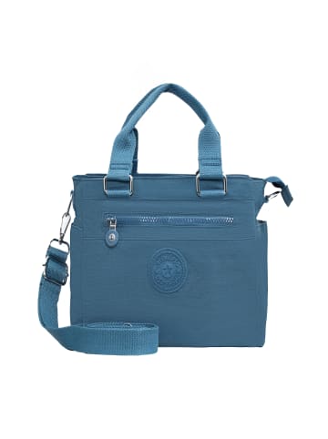 Mindesa Damen Umhängetasche in Denim Blau