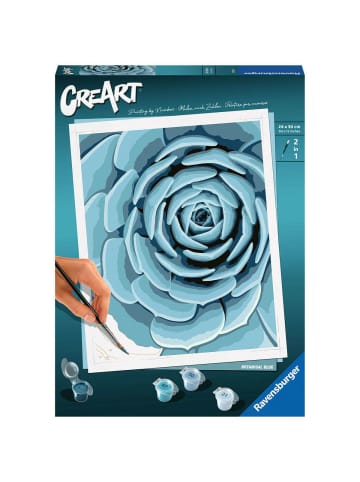 Ravensburger Malprodukte Botanical Blue CreArt Adults Trend 12-99 Jahre in bunt