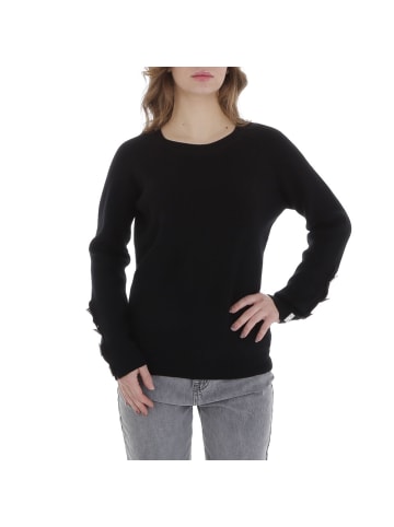 Ital-Design Pullover in Schwarz