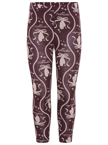 Kidsworld Leggings in bordeaux al