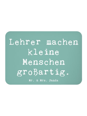 Mr. & Mrs. Panda Magnet Spruch Lehrer Großartig mit Spruch in Meeresbrise