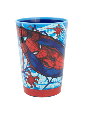 Spiderman Kippsicher Trinkbecher PP 470 ml Drop Safe Plastikbecher in Mehrfarbig