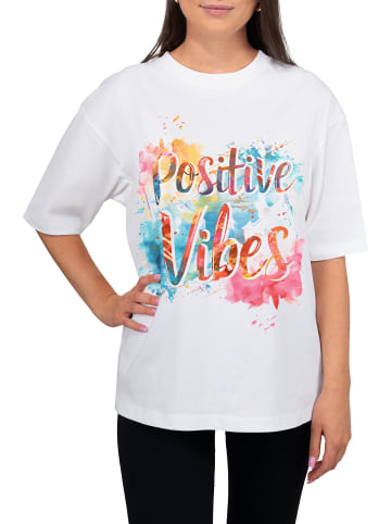 Reichstadt Reichstadt Oversized T-Shirt Damen  24RSW057 Vibrant Positivity XXL