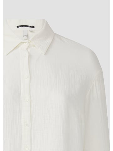 QS Bluse langarm in Creme