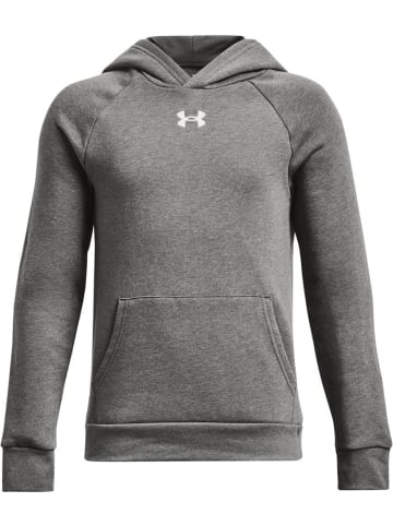 Under Armour Kinder Sweatshirt "UA Rival Fleece Hoodie" in Grau