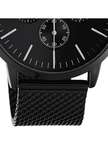 Oozoo Armbanduhr Oozoo Timepieces schwarz groß (ca. 45mm)