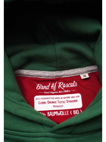 Band of Rascals Kapuzenpullover " Plain " in grün