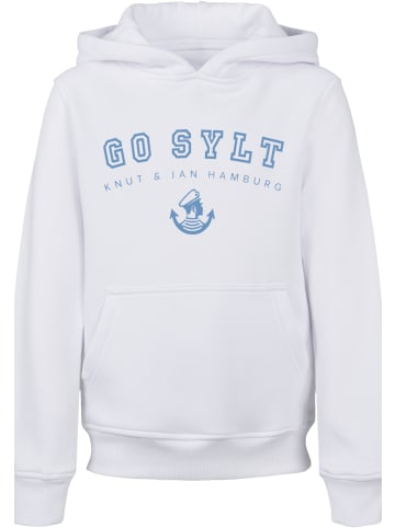 F4NT4STIC Hoodie Go Sylt Knut & Jan Hamburg in weiß