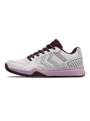 Hummel Hallenschuh All Court Innenbereich Damen in WINETASTING/SEA FOG