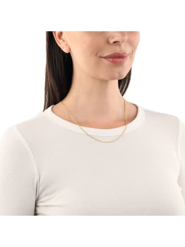 Amor Collier Edelstahl, IP Gold in Gold