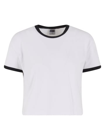 Urban Classics T-Shirts in white/black