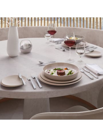 Villeroy & Boch 6er Set Tafelmesser Blacksmith in Silber 231 mm in silber
