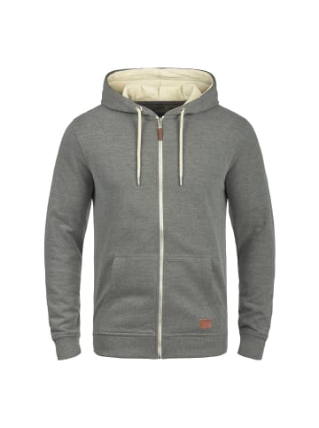 BLEND Kapuzensweatjacke BHHulker in Grau