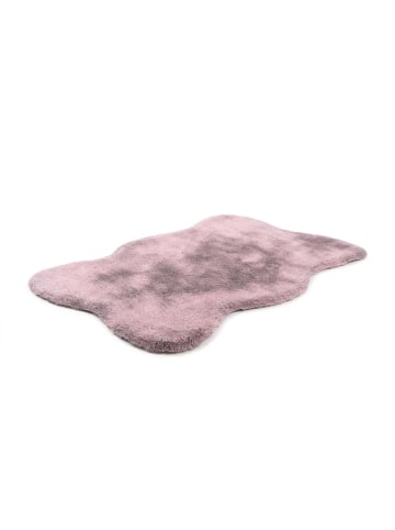 Kayoom Hochflor Teppich Rabbit in rosa - rechteckig