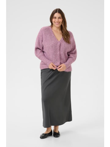 KAFFE curve Strickjacke KCluma Regular fit in Tulipwood Melange