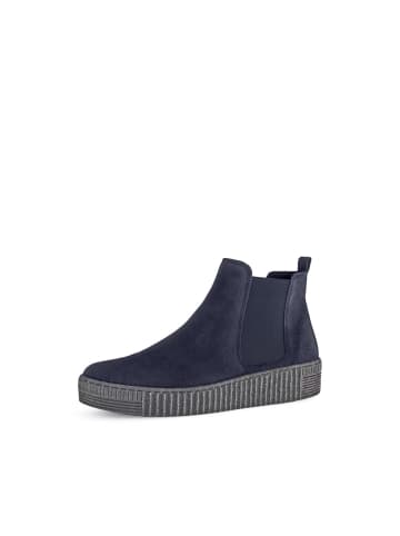 Gabor Fashion Chelsea Boots in blau