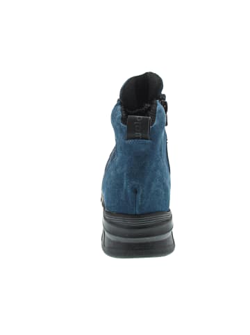 WALDLÄUFER H-Biggi Schnürstiefel Blau