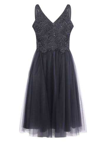 LAONA Abendkleid in anthrazit blau - 0001