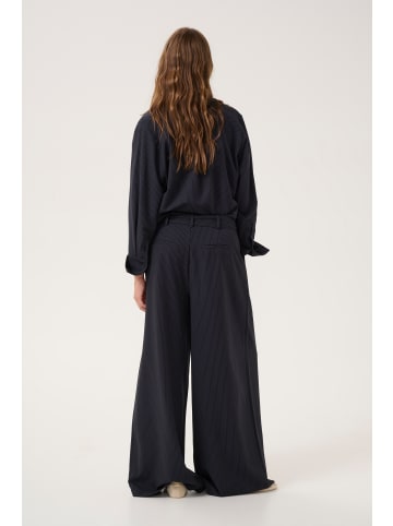My Essential Wardrobe Casual Hose VittaMW Loose fit in Dark Sapphire Blue W. stripe