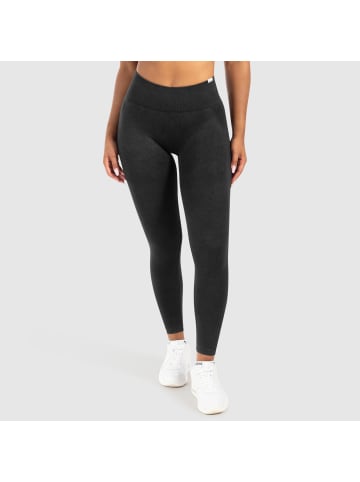 SMILODOX Leggings Yune Seamless Scrunch in Acid Schwarz