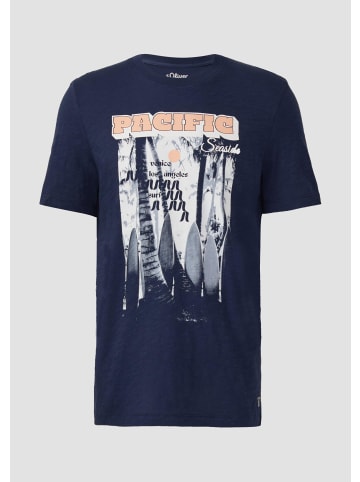 s.Oliver T-Shirt in 58D5_tiefblau