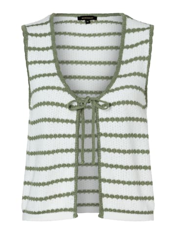 More & More Streifenstrickweste in knitted stripes