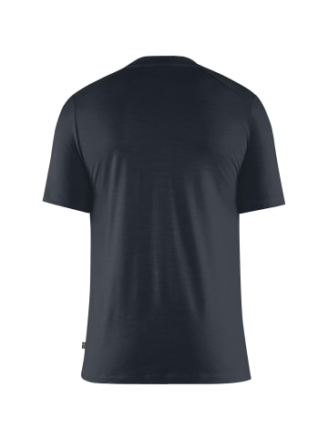 FJÄLLRÄVEN T-Shirt Abisko Wool in Rauchblau