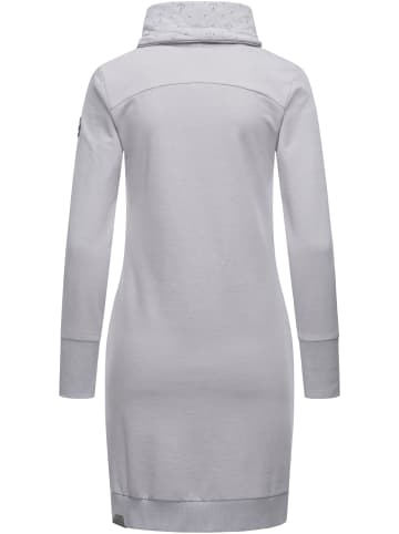 ragwear Sweatkleid Ditik in Light Grey