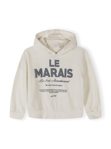 Minoti 2-tlg Langarmshirt & Hose 30FLEECE159 in weiß