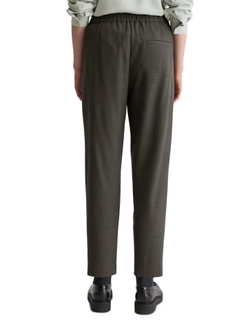 Marc O'Polo Flanellhose regular in night brown mélange