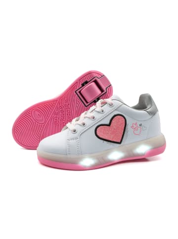 Breezy Rollers Schuhe mit Rollen "2195670" in Weiß/Pink