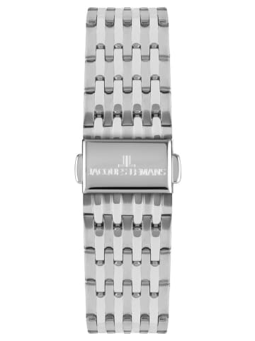 Jacques Lemans Herren-Armbanduhr Quarz Stahl/Braun