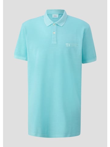 s.Oliver Polo-Shirt kurzarm in Türkis